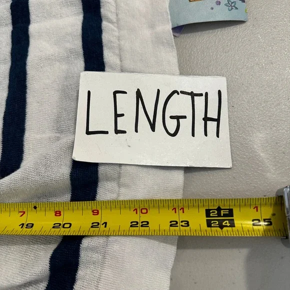 J.Crew Womens Small 100% Linen Striped Sweater Navy White Boat Neck Nautical - Picture 6 of 6